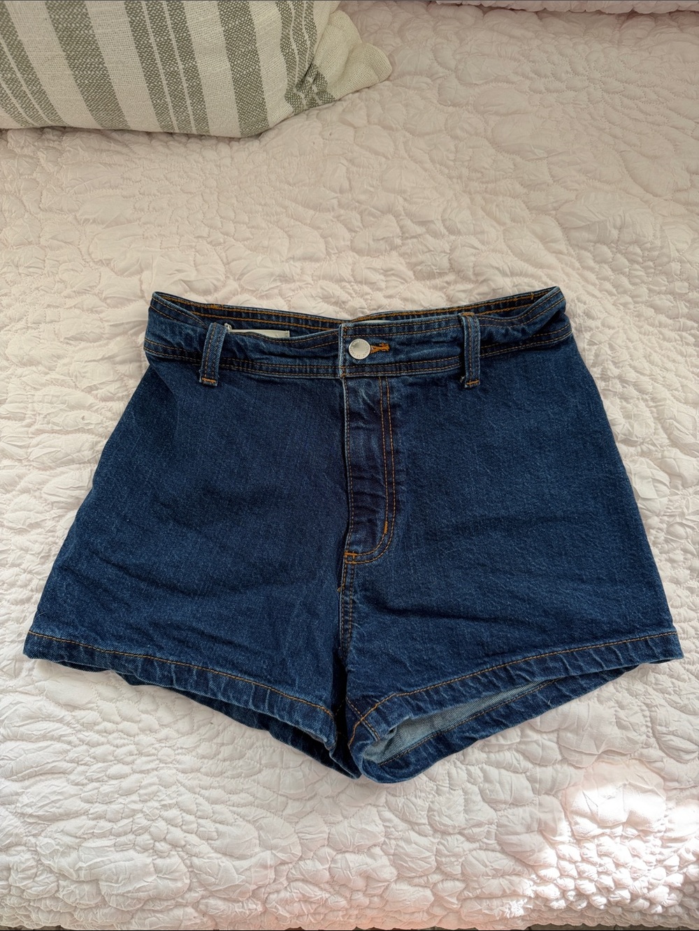 Universal Thread Classic Indigo High-Waist Denim Shorts